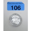 Image 1 : 1 Oz .999 Silver 2013 African Wildlife Elephant Coin 
