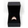 Image 3 : New Crystal Encrusted Bit Coin Ring - Size 12