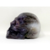 Image 2 : 3D Artist Hand Carved Amethyst Gemstone Skull 