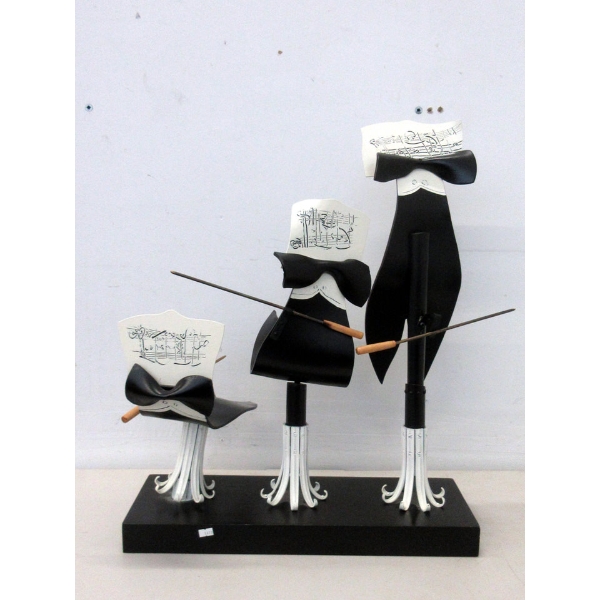 1970 Signed Andre Petterson Mixed Media Sculpture
