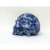 Image 2 : 246 Carat Hand Carved Blue Jasper Skull