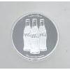 Image 1 : 1 Oz .999 Silver Coca-Cola 2-Sided Round 