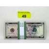 Image 1 : 40 x $5 USD Uncirculated Sequential Numbered Bundle 