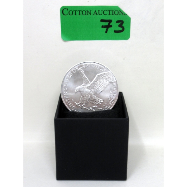 1 Oz .999 Silver 2025 Walking Liberty Coin 