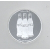 Image 2 : 1 Oz .999 Silver Coca Cola High Relief Round 