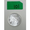 Image 1 : 1 Oz .999 Silver Indigenous/ Buffalo Round 
