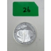 Image 1 : 1 Oz .9999 Silver 2021 African Wildlife Elephant Coin 