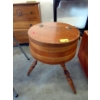 Image 1 : 1940s Pine Barrell 3 Legged Sewing Box