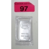 Image 1 : 1 Oz .999 Silver JBR Ethically Sourced Bar 