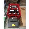 Image 1 : 1970's Coke Crate with Bottles & Vintage Projector