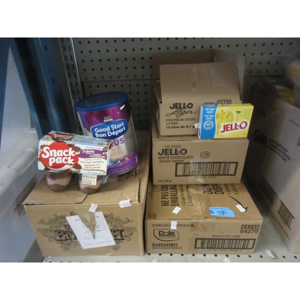 Lot of Formula & Assorted Snacks