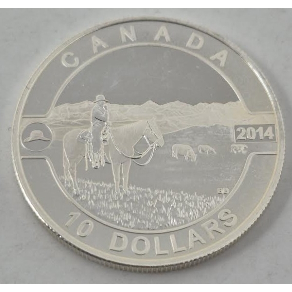 1/2 Oz .9999 Silver 2014 Canada Coin