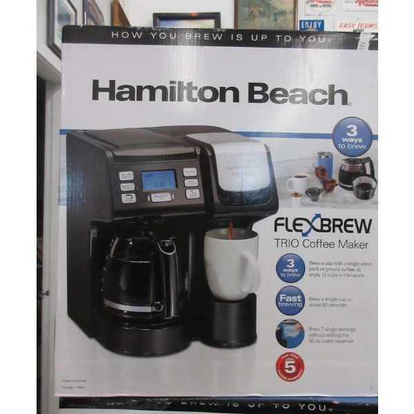 Hamilton Beach Flex Brew Trio Coffee Maker