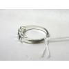 Image 3 : Three .925 Sterling Silver Crystal Gemstone Rings 