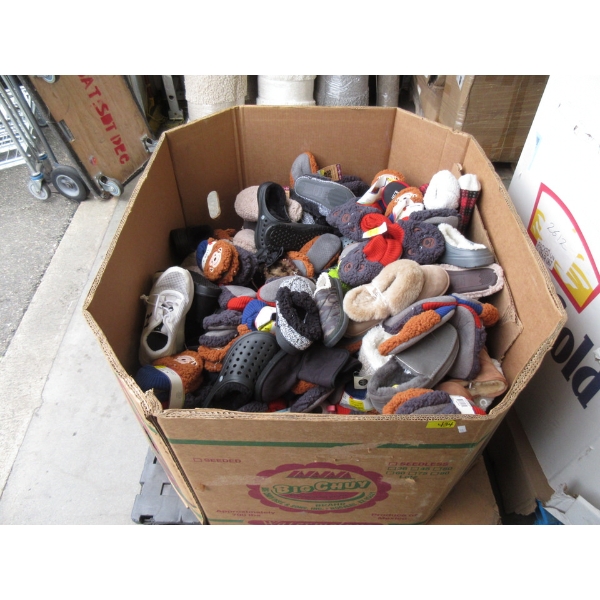 Skid of Overstock & Customer Return Footwear