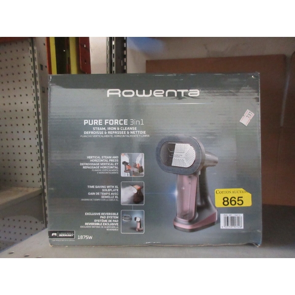 Rowenta Pure Force 3-in-1 Garment Steamer
