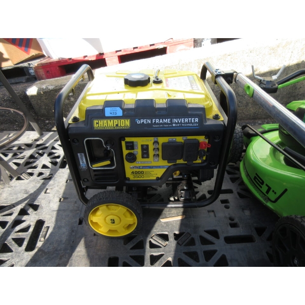 Champion 4000 Watt Open Frame Inverter - Gas Powered
