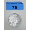 Image 1 : 1 Oz .999 Silver Indigenous/Buffalo Round 