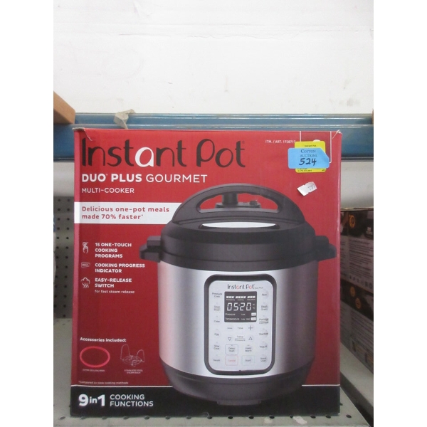 Instant Pot Duo 9-in-1 Multi-Cooker - 6 QT