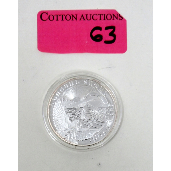 1 Oz .999 Silver 2021 Noah's Ark Coin