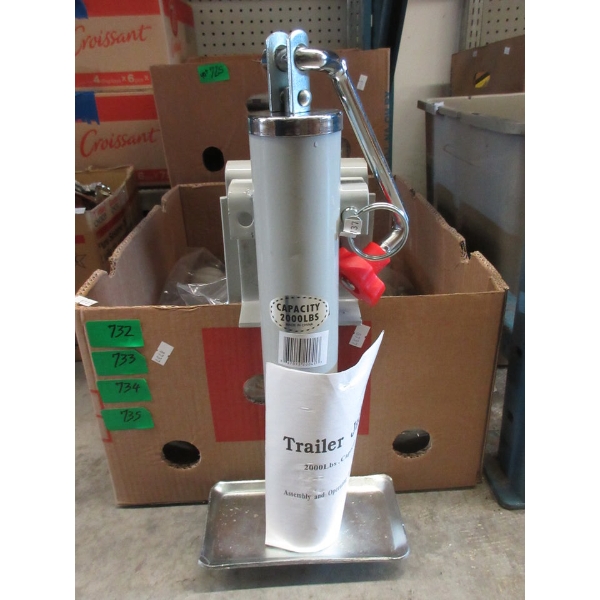 New Trailer Jack - 2000 LB Max Weight