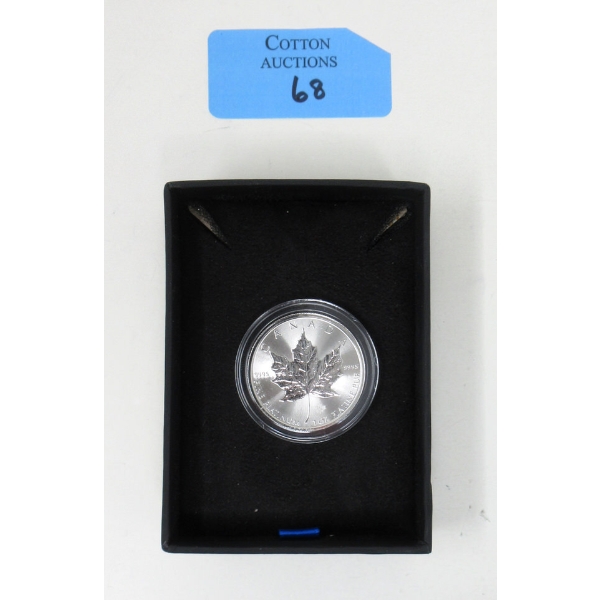 1 Oz .9995 Fine Platinum Canada Maple Leaf Coin 