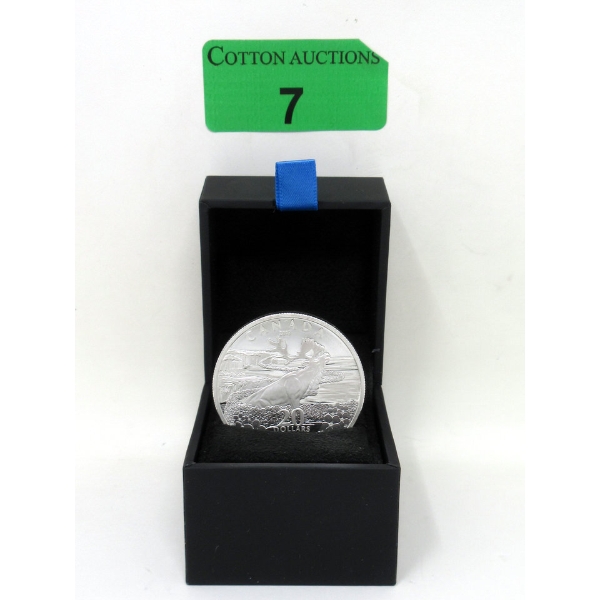 1+ Oz .9999 Silver 2019 Forget-Me-Not Coin 