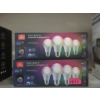 Image 1 : 2 Packs of 4 Globe Smart WiFi Light Bulbs