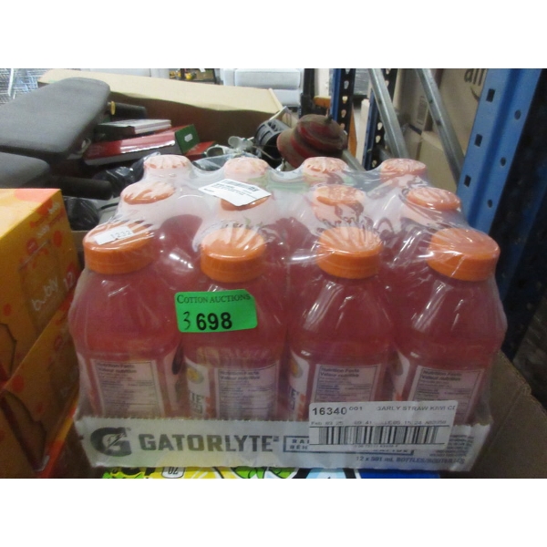 3 Cases of Gatorlyte Strawberry Kiwi Beverage