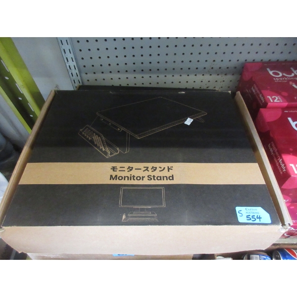 5 New Monitor Riser Stands - Black