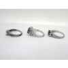 Image 2 : 3 New Sterling Silver Rings by Avon - All Size 9