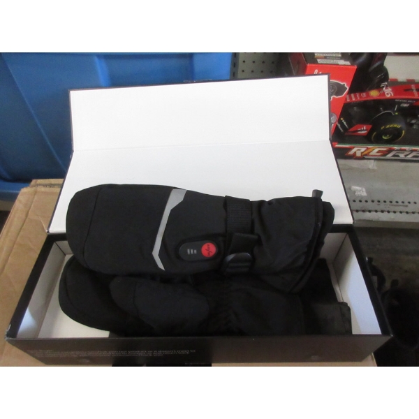 New Pair of Black Heated Mitts - Size XXS