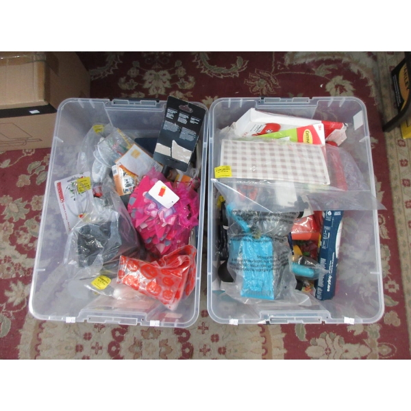 2 Totes of Overstock & Customer Return Goods - As Is