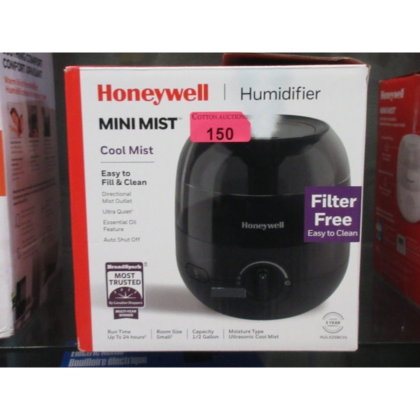 Honeywell Mini Mist Cool Mist Humidifier - Black