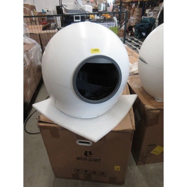 Els Pet Self-Cleaning Litter Box in Original Box
