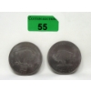 Image 1 : 2 x 1 Oz .999 Fine Titanium Buffalo Rounds 