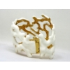 Image 4 : Kenneth Jay Lane White Enamel Coral Branch Cuff Bracelet 
