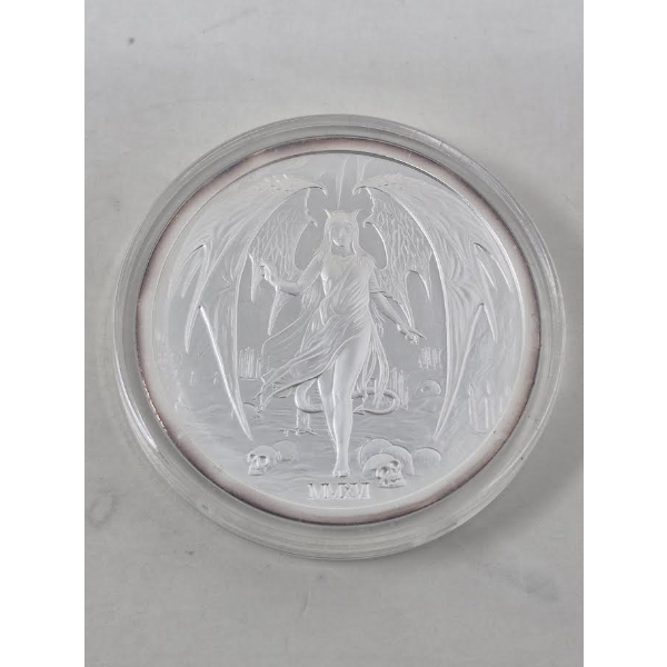 Limited Edition 2 Oz .999 Silver 2016 Temptation of The Succubus Round 