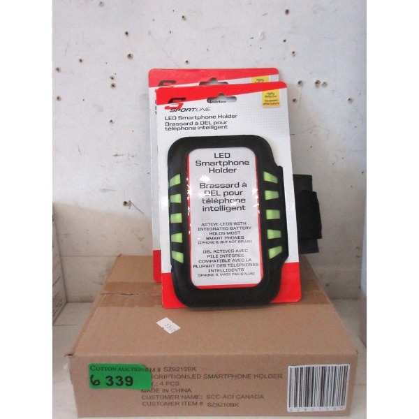 6 New LED Cell Phone Holders by Sportline