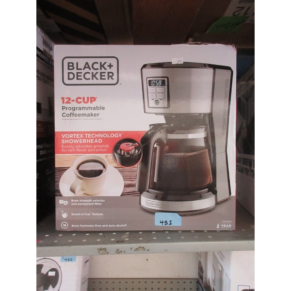 Black & Decker 12-Cup Programmable Coffeemaker