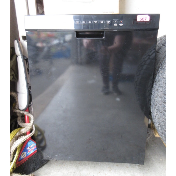 Black Kenmore Elite Built-In Dishwasher