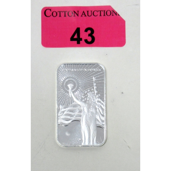 1 Oz .999 Silver American Reserve Asahi Mint Bar 