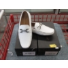 Image 1 : 2 New Pairs of Men's White Bruno Marc Loafers - 10.5