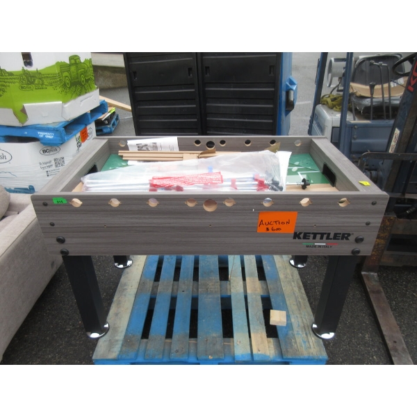 Kettler Foosball Table - Customer Return - As Is