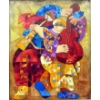 Image 2 : Dorit Levi Oil on Canvas - Well Framed