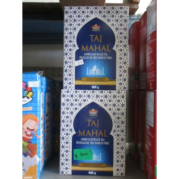4 x 900 g Boxes of Brooke Bond Taj Mahal Tea