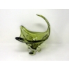 Image 2 : Mid-Century Chalet Green Glass Centerpiece Bowl