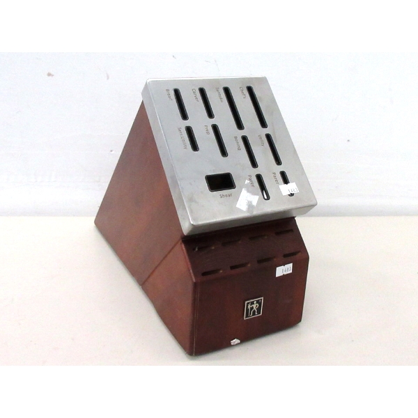 Henckels Knife Block - No Knives - Preowned - As is