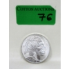 Image 1 : 1 Oz .999 Silver Indigenous/Buffalo Round 