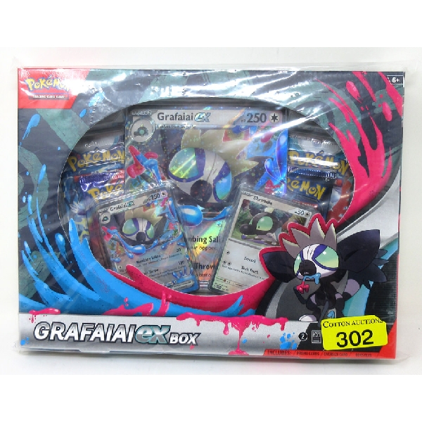 New Pokemon Grafaiai EX Box